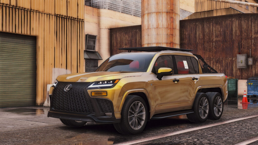Lexus LX600 6x6