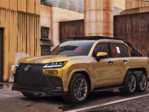 Lexus LX600 6x6