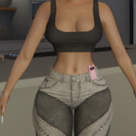 Lina Crop Top for MP Female V1.0