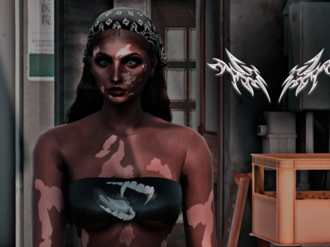 Long Hair WIth Bandana For MP Female 1.0