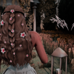 Long Hair With Flowers Pink For MP female 1.02