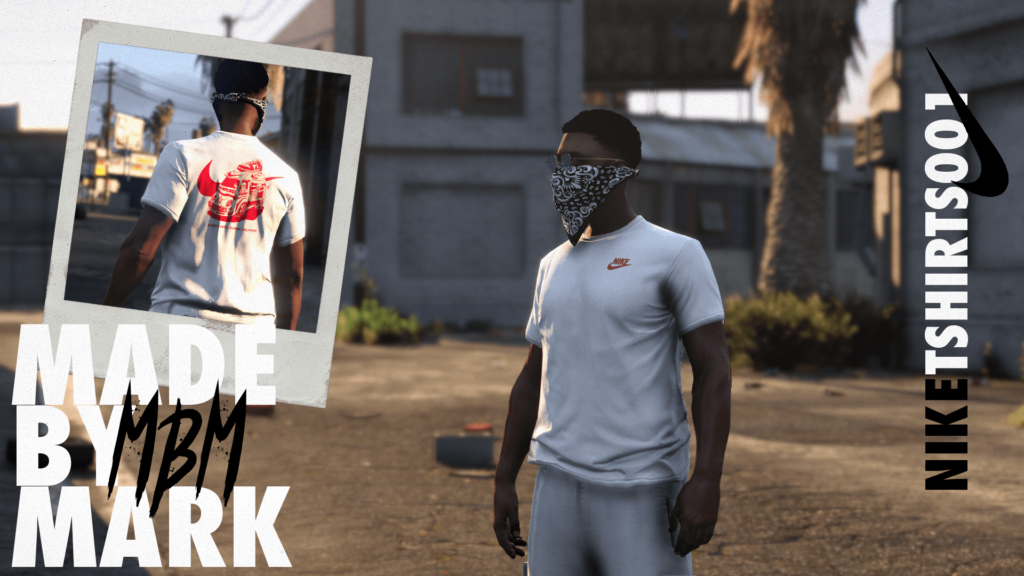 MBM - Nike Tshirt Pack (MP MALE) 20 Textures