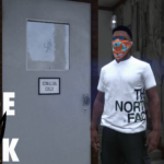 MBM - North Face Tshirt Pack (MP MALE) 20 Textures