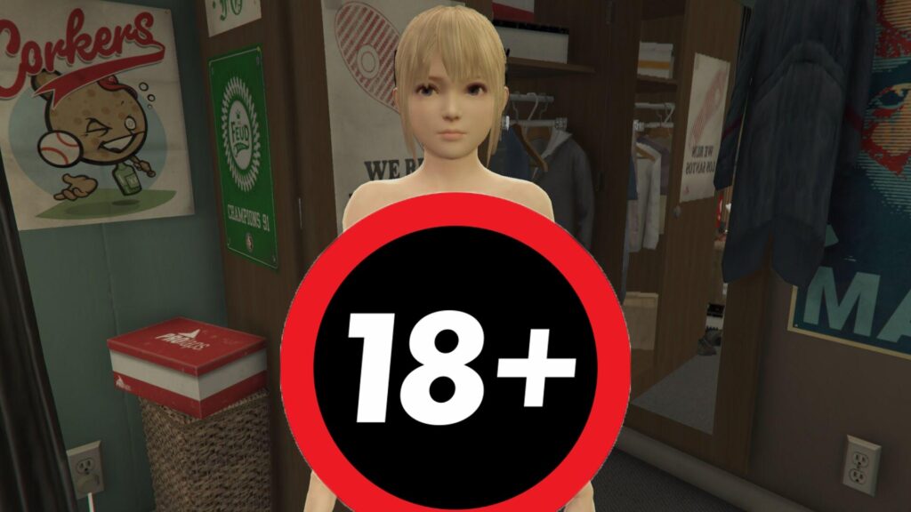 Marie Rose is a nudist
