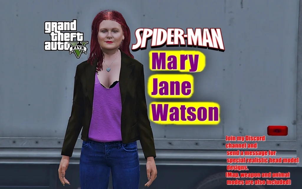 Mary Jane Watson [Add-On Ped] 