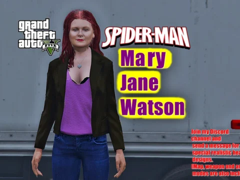 Mary Jane Watson [Add-On Ped]