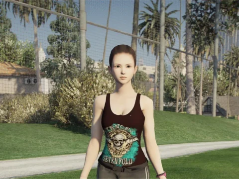 Modern pretty girl [Add-On Ped] V1.0
