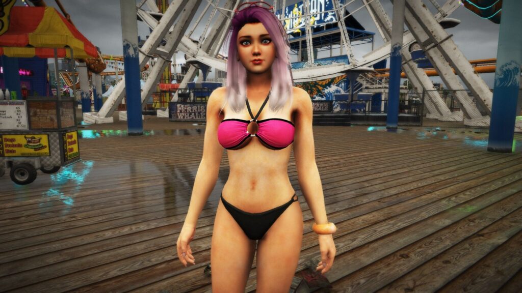 Momiji from DOA5 in a bikini