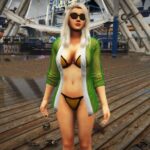 Momiji from DOA5 in a bikini 5