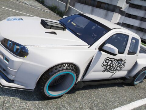 Nissan Skyline R34 swap Tacoma Pickup Version