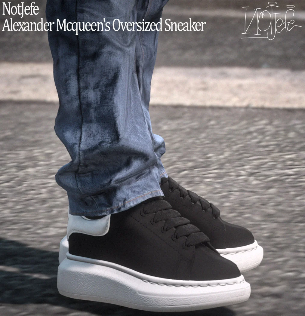 Alexander Mcqueen's Oversized Sneaker – GTA 5 mod