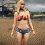 Rachel in a bikini + new hair
