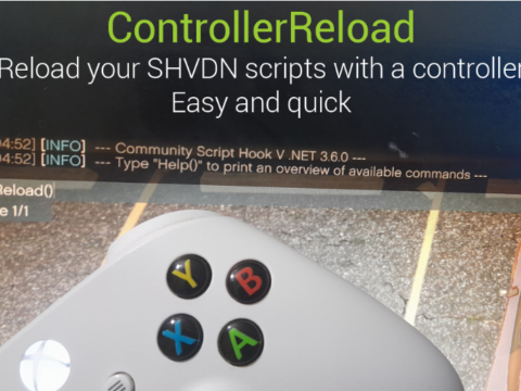 ControllerReload: Reload SHVDN Scripts with a Controller V2.1