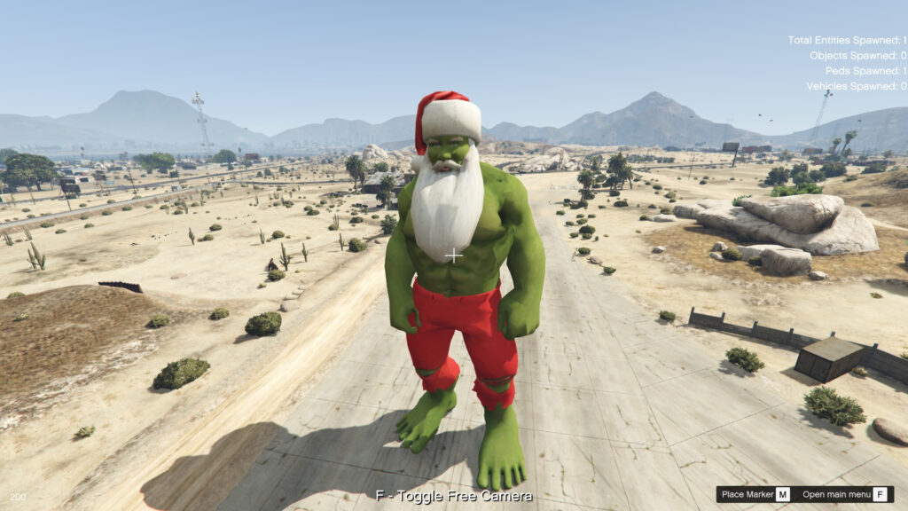 Santa Hulk Claus [Add-On Ped] V1.0