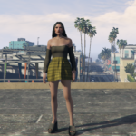 Short Simple Dress #2 for MP Female V1.0