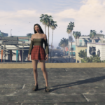 Short Simple Dress #2 for MP Female 1.02