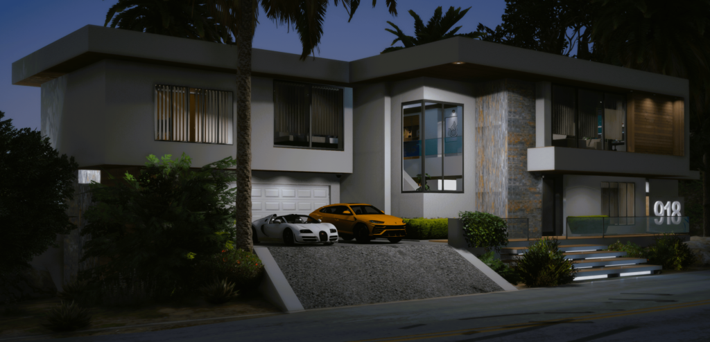 Simple Modern House [YMAP] 