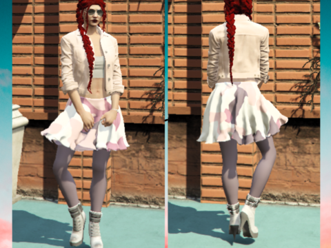 Skirt "Ellie" for MP Female V1.0