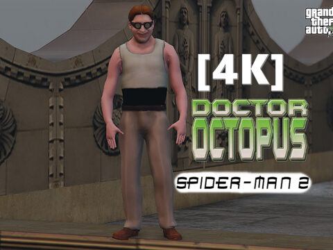 Spiderman 2-Dr Octapus [4K] [Add-On Ped]