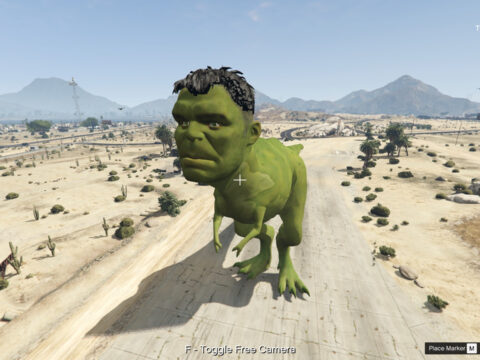 T-Rex Hulk Giant [Add-On Ped] V1.0