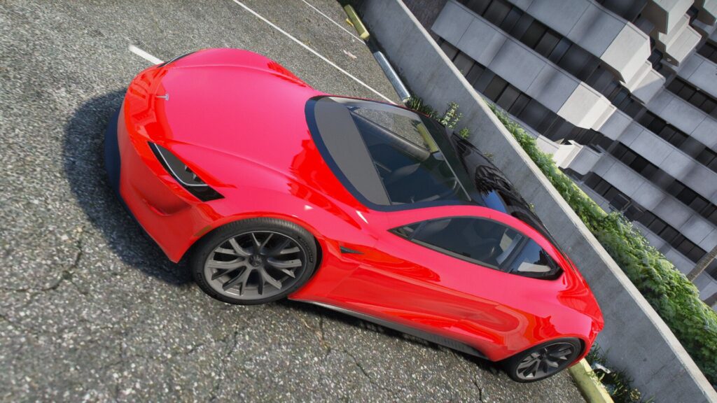 Tesla Roadster – GTA 5 mod