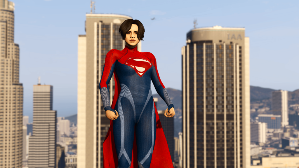 The Flash Supergirl [Add-On Ped/Cloth Physics] V1.1