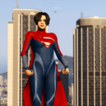 The Flash Supergirl [Add-On Ped/Cloth Physics] V1.1