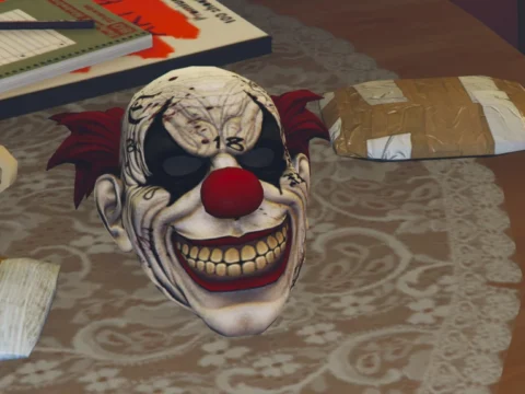 18th Street Gang Clown Mask for MP male