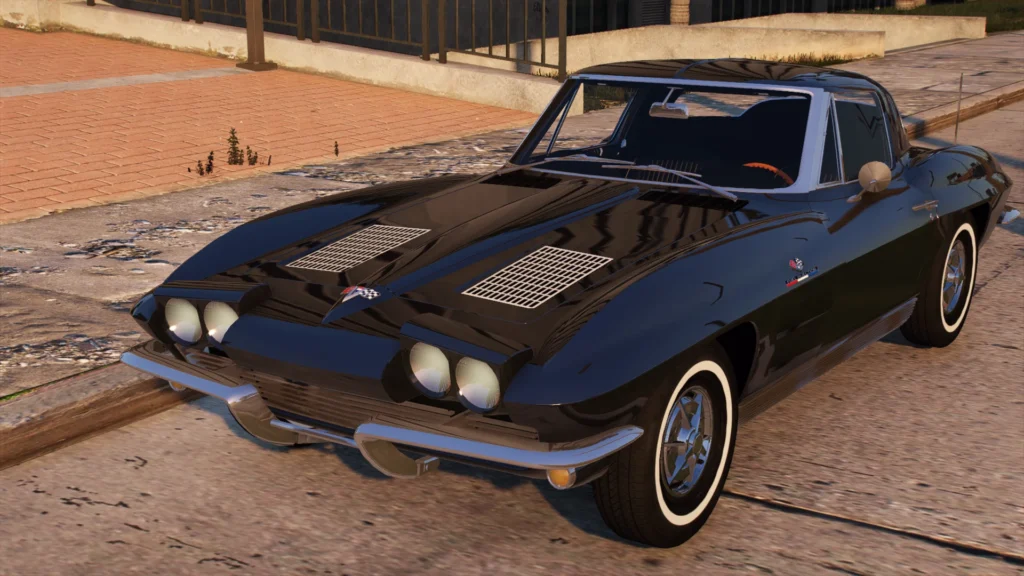 1963 Chevrolet Corvette C2 "Split Window" [Add-On | Template | Liveries | Tuning] V1.0