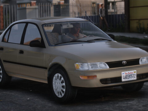 1994 Toyota Corolla DX Us-Spec [Add-On | Replace | VehFuncsV | Extras | LODs] V1.1
