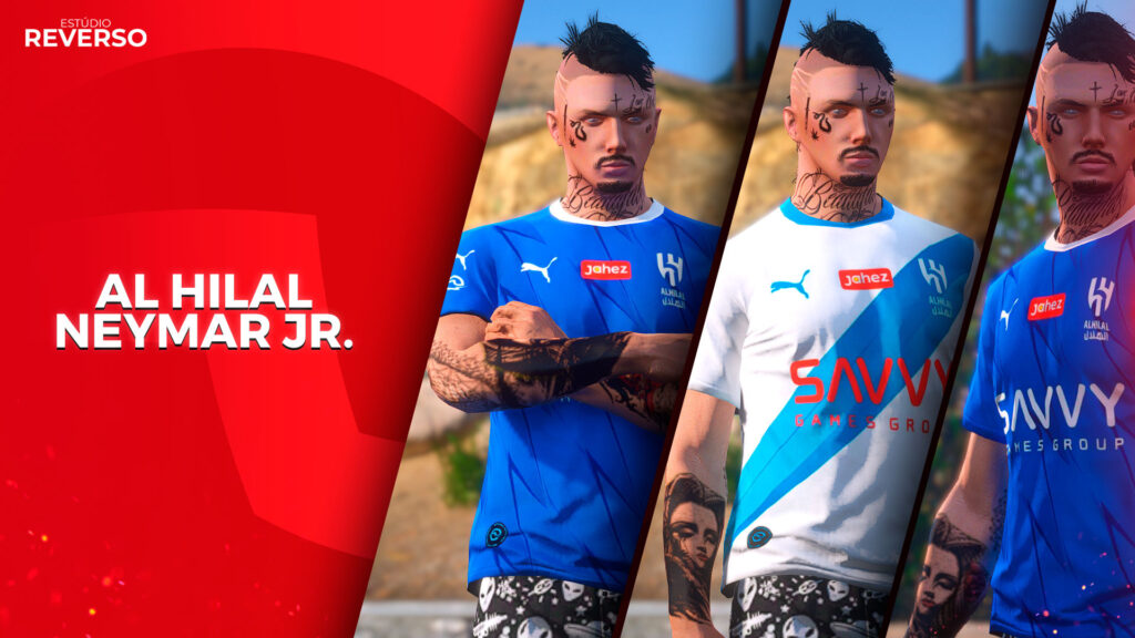 Al Hilal T-shirt - neymar jr V1.0
