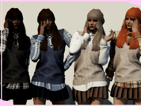 Ally Hairstyle with Beret