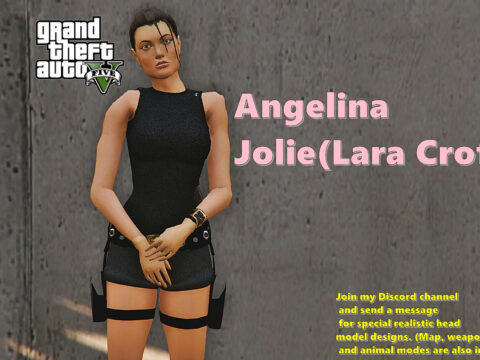 Angelina Jolie (Lara Croft) [Add-On Ped] V1.0
