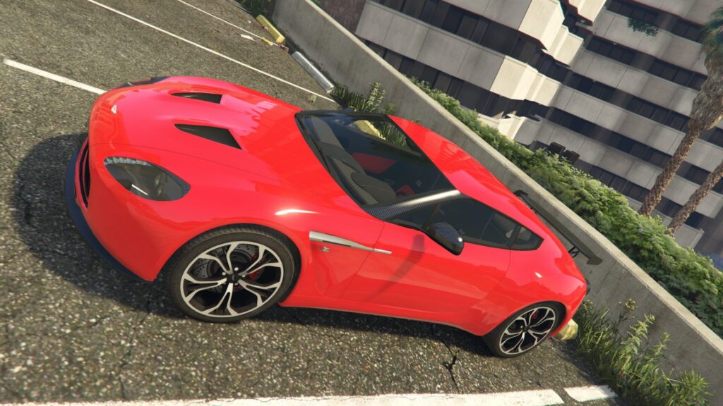 Aston Martin v12 Zagato – GTA 5 mod