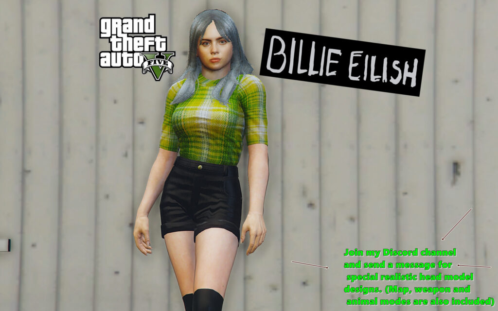 Billie Eilish [Add-On Ped] V1.0