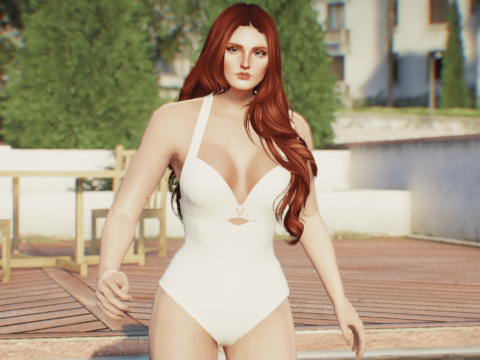 Blue Jeans ~ Lana Del Rey Swimsuit 1.0