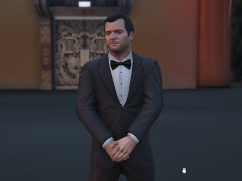 Michael's Bowtie (for his Meltdown Tuxedo) V1.0