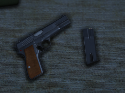 Browning Hi-Power [Animated] V1.0