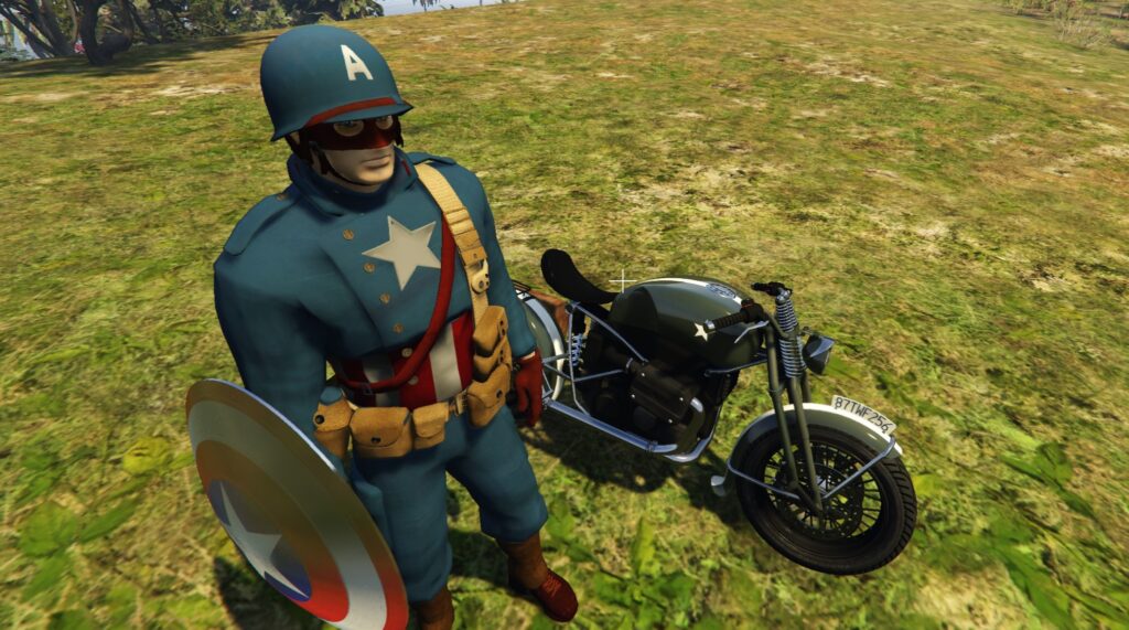 CAPTAIN AMERICA WW1 [Addon Ped]