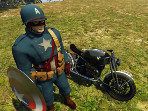 CAPTAIN AMERICA WW1 [Addon Ped]