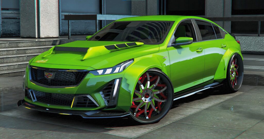 Cadillac CT5 Custom Widebody [Animated Lights] 