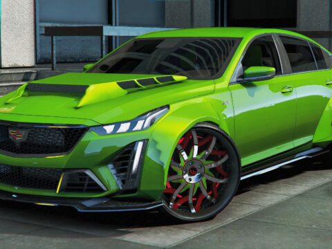 Cadillac CT5 Custom Widebody [Animated Lights]