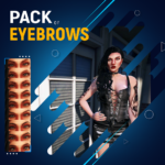 Custom Eyebrows Pack for MP Female [Replace | Singleplayer & FiveM] V1.0