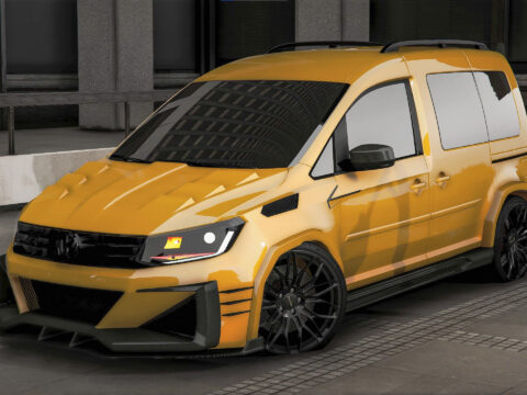 Custom Volkswagen Caddy Keyvany