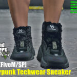 Cyberpunk Techwear Sneaker for MP Male 1.0