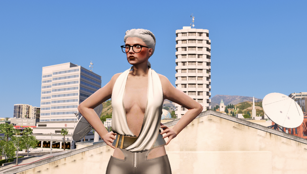 Deep V Shirt for MP Female 1.0
