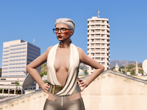 Deep V Shirt for MP Female 1.0