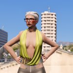 Deep V Shirt for MP Female 1.02
