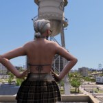 Deep V Shirt for MP Female V1.0
