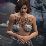 "Devil Sign" Tattoo for Female & Male V1.0